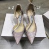 [327] JIMMY CHOO 크리스탈 체인 하이힐 6.5cm