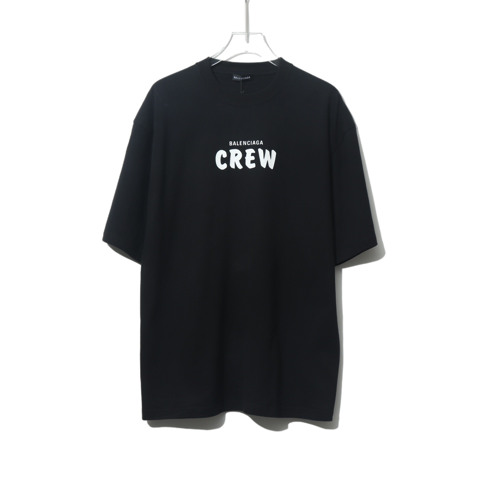 GTR공장 발렌시아가 CREW 티셔츠 블랙