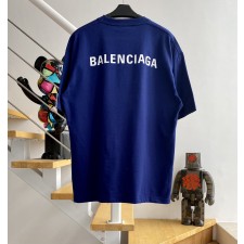 [계단집] 발렌시아가 로고 반팔 티셔츠