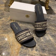 [QR 5009] 디올 Christian Dior 자수 슬리퍼