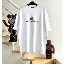 [계단집] 발렌시아가 BB 모자이크 로고 티셔츠 화이트