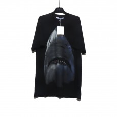 GTR공장 GIVENCHY 상어 패턴 티셔츠 블랙