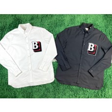 [잔디집2] 버버리 포켓 3D B 이니셜 셔츠 2컬러