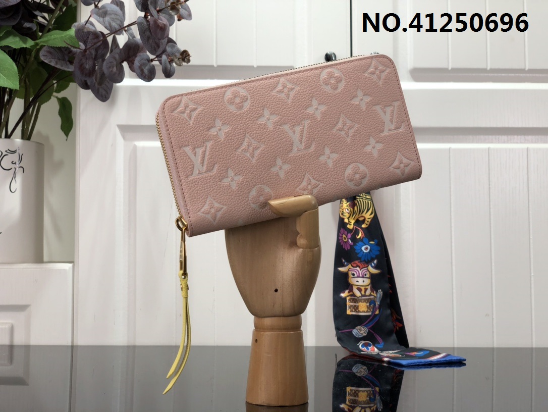 [88factory] 루이비통 지퍼 장지갑 핑크 19.5*10.5*2.5cm m8127 LOUIS VUITTON