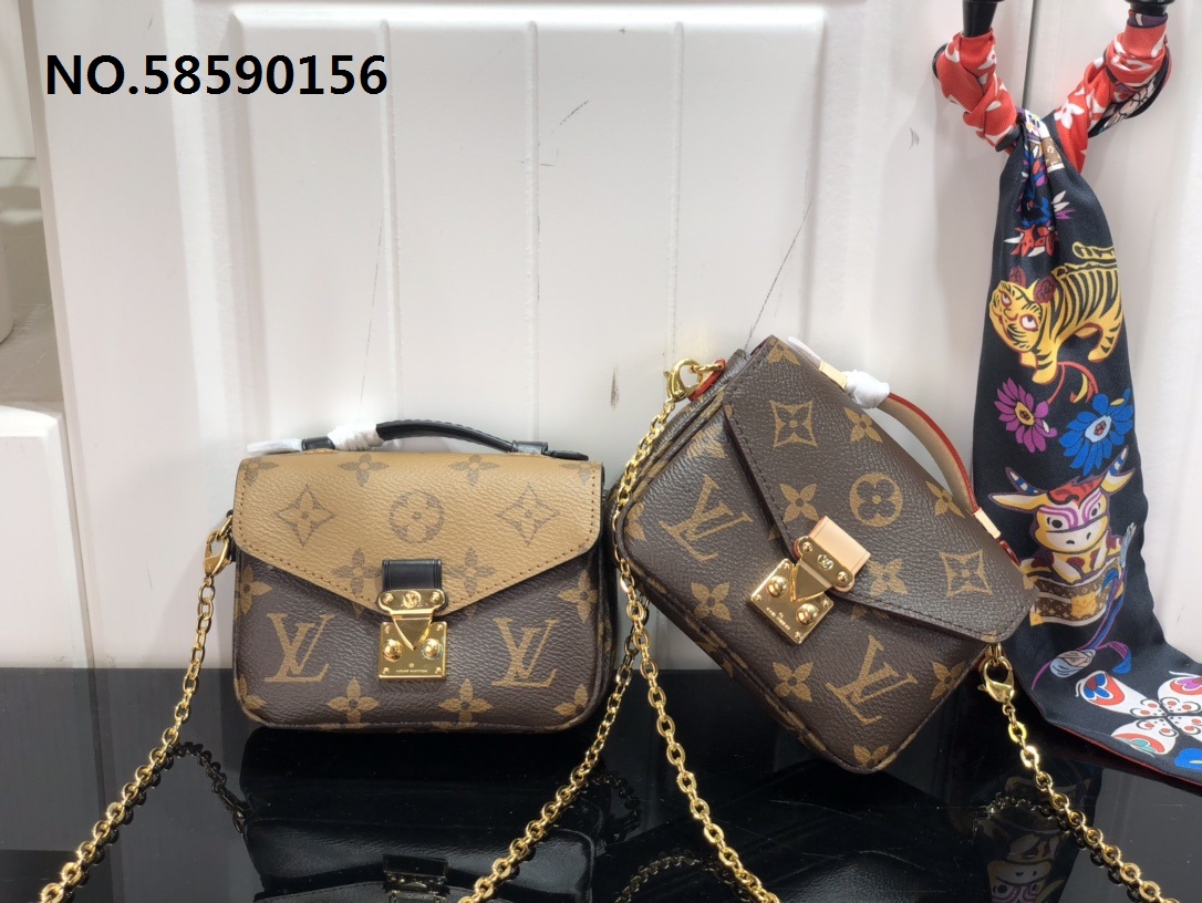 [88factory] 루이비통 마이크로 체인 토트백 숄더백 M80311 80312 14*11*3.5cm LOUIS VUITTON