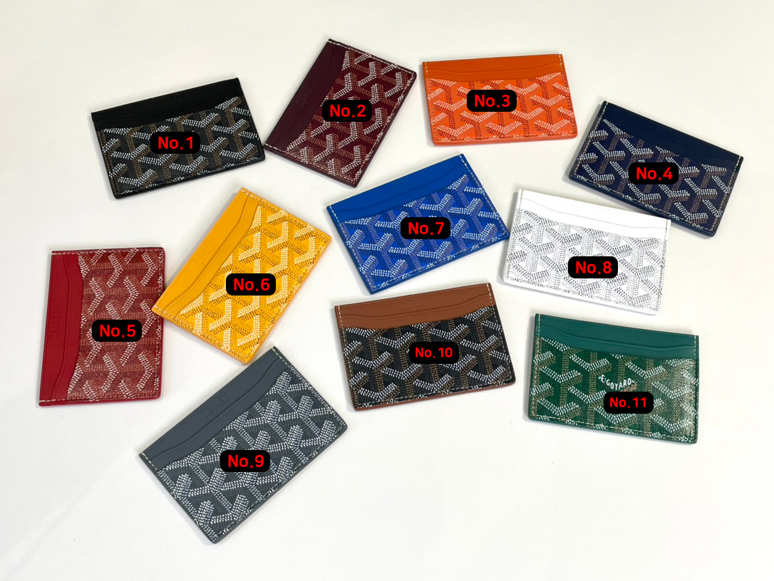 [리미티드] 고야드 생쉴피스 카드지갑 11컬러 Goyard