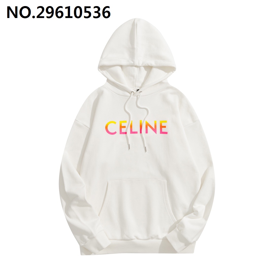 [잔디집2] 셀린느 그라데이션 모노그램 후드티 화이트 Celine