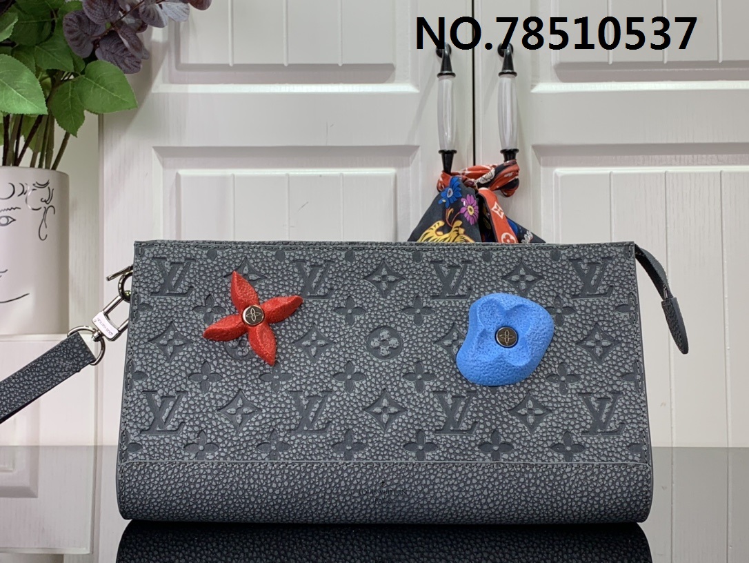 [88factory] 루이비통 클러치 그레이 29*15*9cm M81556