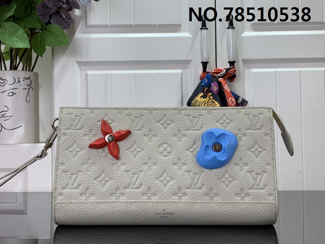 [88factory] 루이비통 클러치 라이트 베이지 29*15*9cm M81556