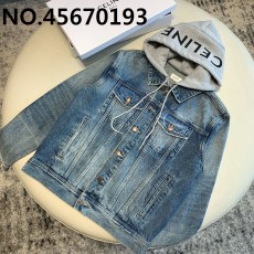 B7 셀린느 모자 모노그램 데님 ...