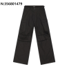 GTR공장 발렌시아가 Pulled Cargos 카고 팬츠 블랙