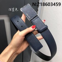 프라다 사피아노 벨트 2CM188 053 F0216 3.4cm 네이비