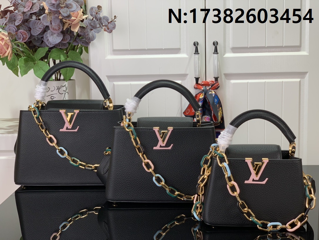 [88factory] 루이비통 카퓌신 BB M21798 M21641 3사이즈 블랙 LOUIS VUITTON