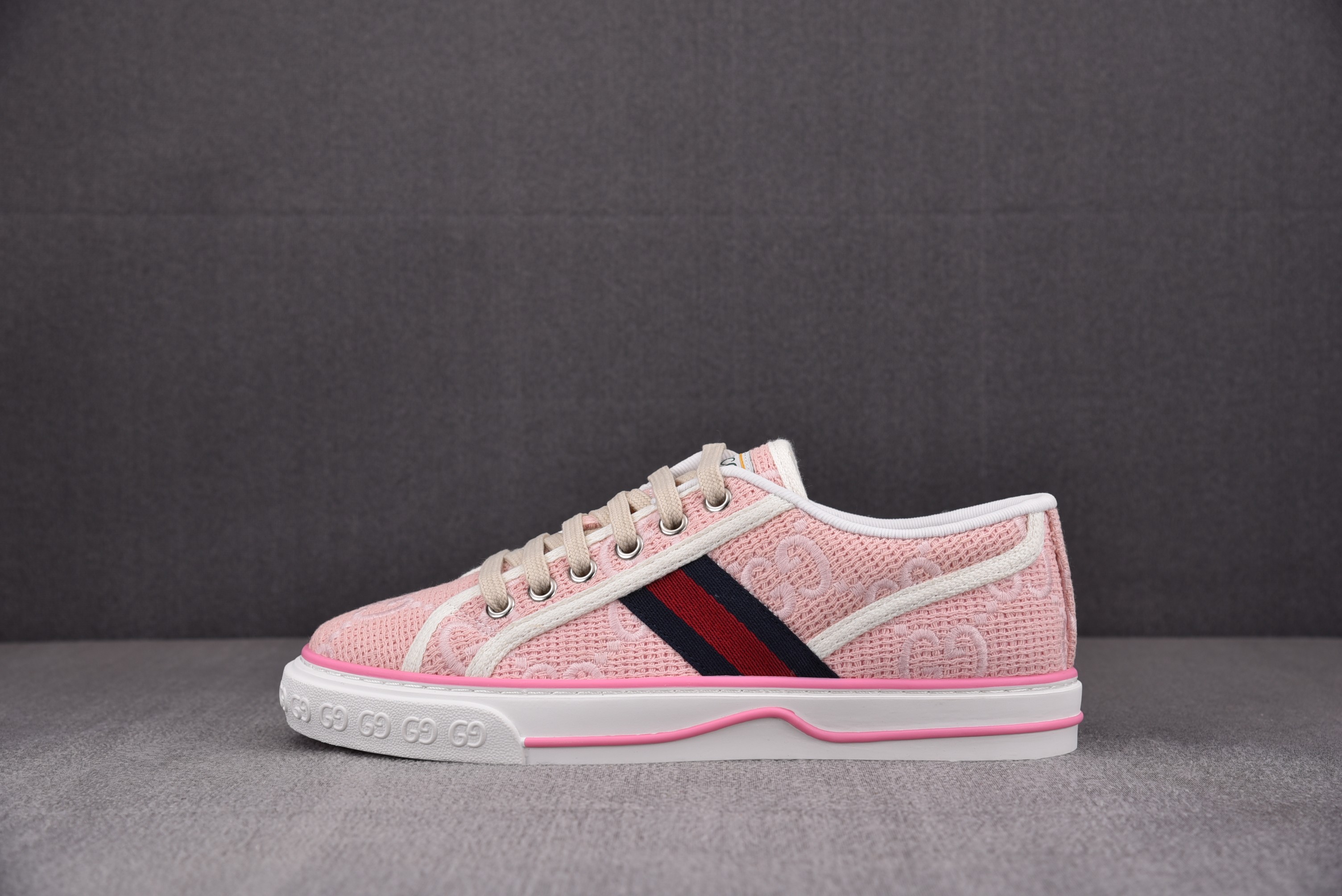 ZG 구찌 테니스 스니커즈 1977 라이트 핑크  Gucci Tennis 1977 Light Pink