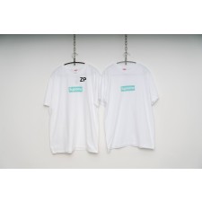 [사슬공장] SS23 나이키x티파니 민트박스 로고 티셔츠