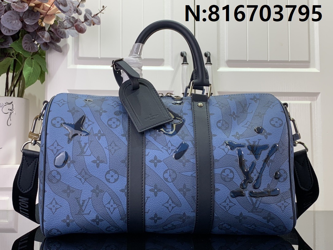 [88factory] 루이비통 키폴 반둘리에 다크 블루 M22573 34*21*16cm LOUIS VUITTON