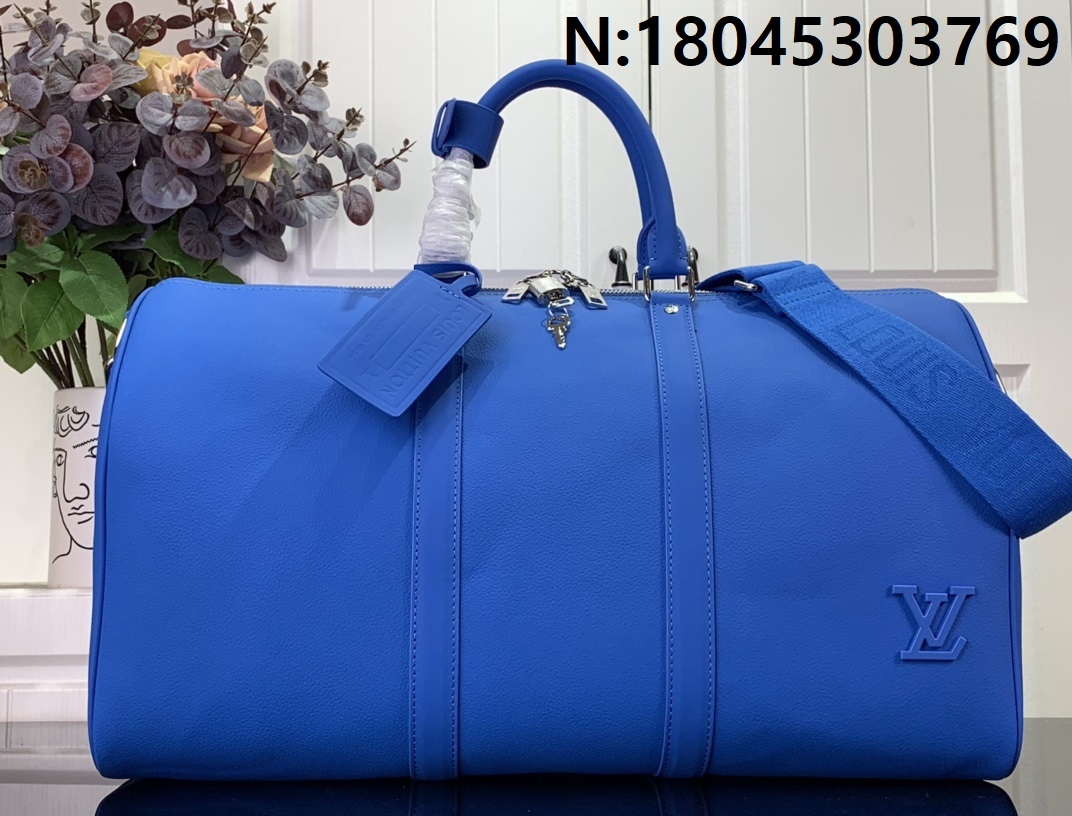 [88factory] 루이비통 키폴 반둘리에 스트랩 50*29*23cm M22609 블루 LOUIS VUITTON