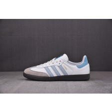 【NEW 纯原】AD Originals Samba OG 白蓝 ID2055 아디다스
