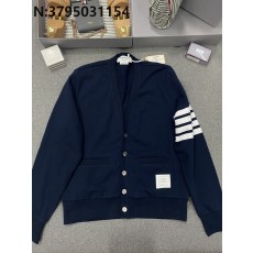 TJ공장 톰브라운 브이넥 흰색 사...