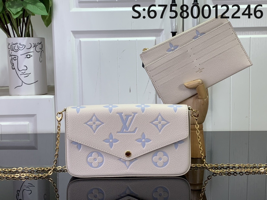 [88factory] 루이비통 펠리시 포쉐트 M69977 21*12*3cm 연핑크 LOUIS VUITTON