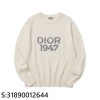 [흰] 디올 모노그램 1947 자수 니트 아이보리 Dior