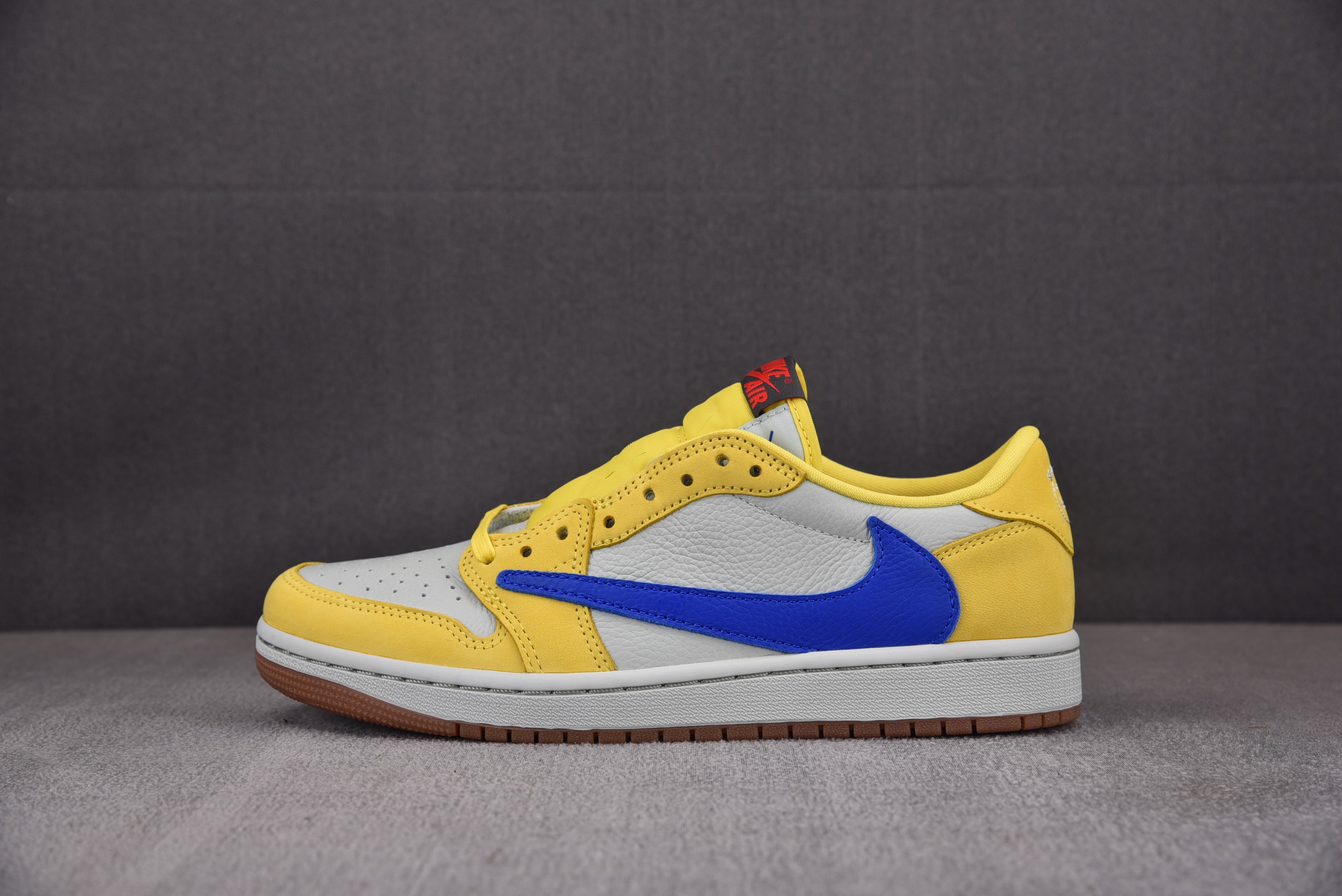 【LJR】WMNS Travis Scott x Air Jordan AJ 1 Low“Canary”金丝雀 淡黄色 DZ4137-700