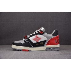 【ZG专柜板】LOUIS VUITTON Trainer 黑红白