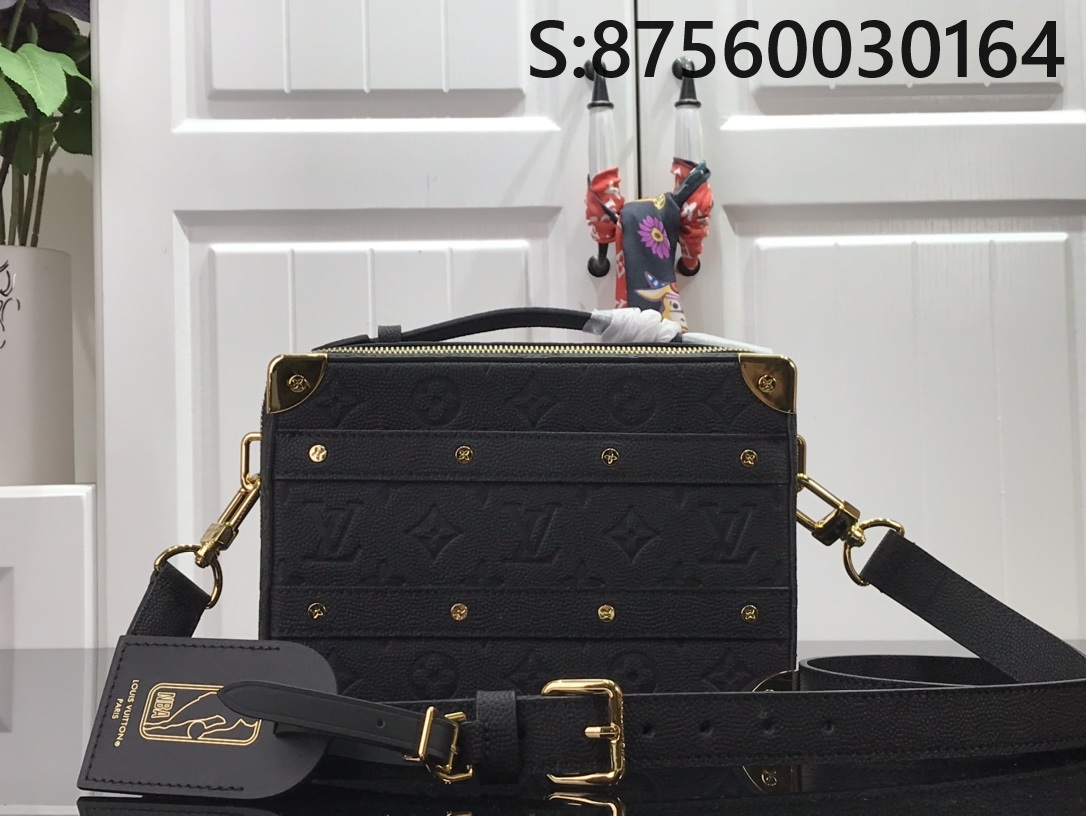 [88factory] 루이비통 NBA 핸드 트렁크 M57971 21.5*15*7cm 블랙 LOUIS VUITTON