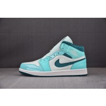 【CJ】WMNS Air Jordan 1 Mid“Bleached Turquoise”冰蓝 DZ3745-300