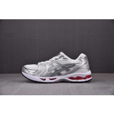 아식스 젤 카야노 Asics Gel-Kayano 14 화이트 퓨어 실버 레드 1201A019-104