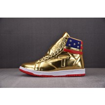 36-46 【DG】Air Jordan 1 x TRUMP 金色 PKTLP001