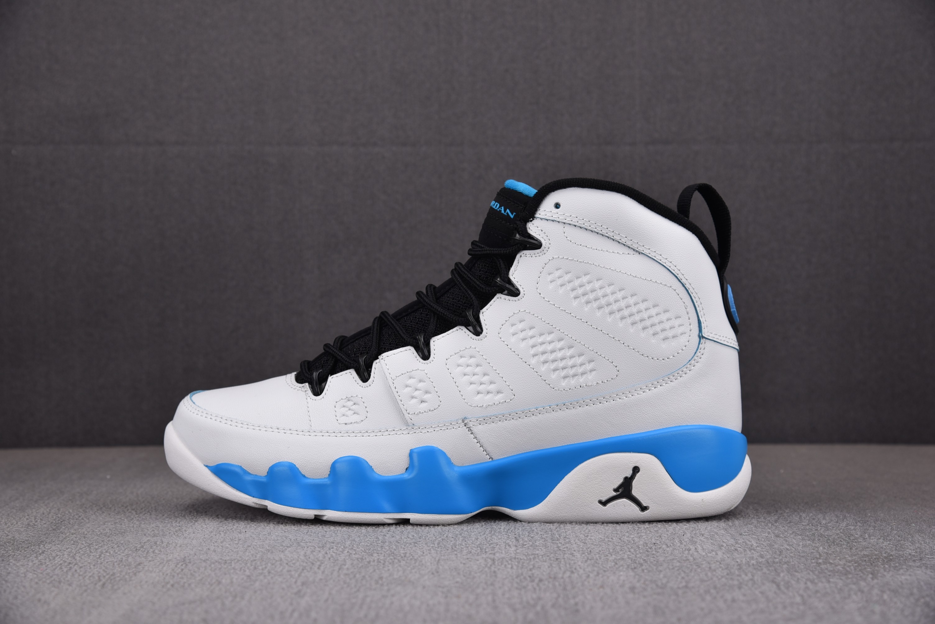 【DG】Air Jordan 9“Powder Blue”黑白蓝 FQ8992-101