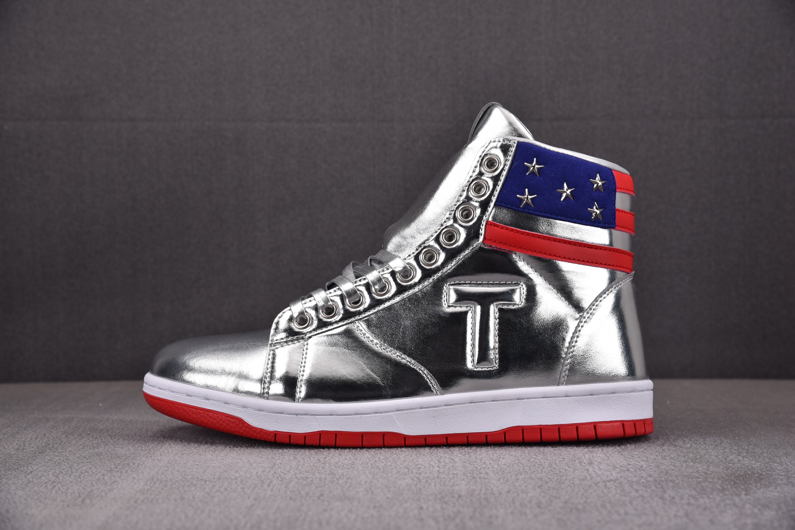 【DG】Air Jordan 1 x TRUMP 白金 PKTLP001