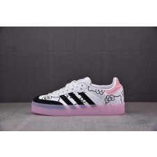 Hello Kitty凯蒂猫 x Ad Originals 2.0 女款 白黑粉 ID7295 아디다스