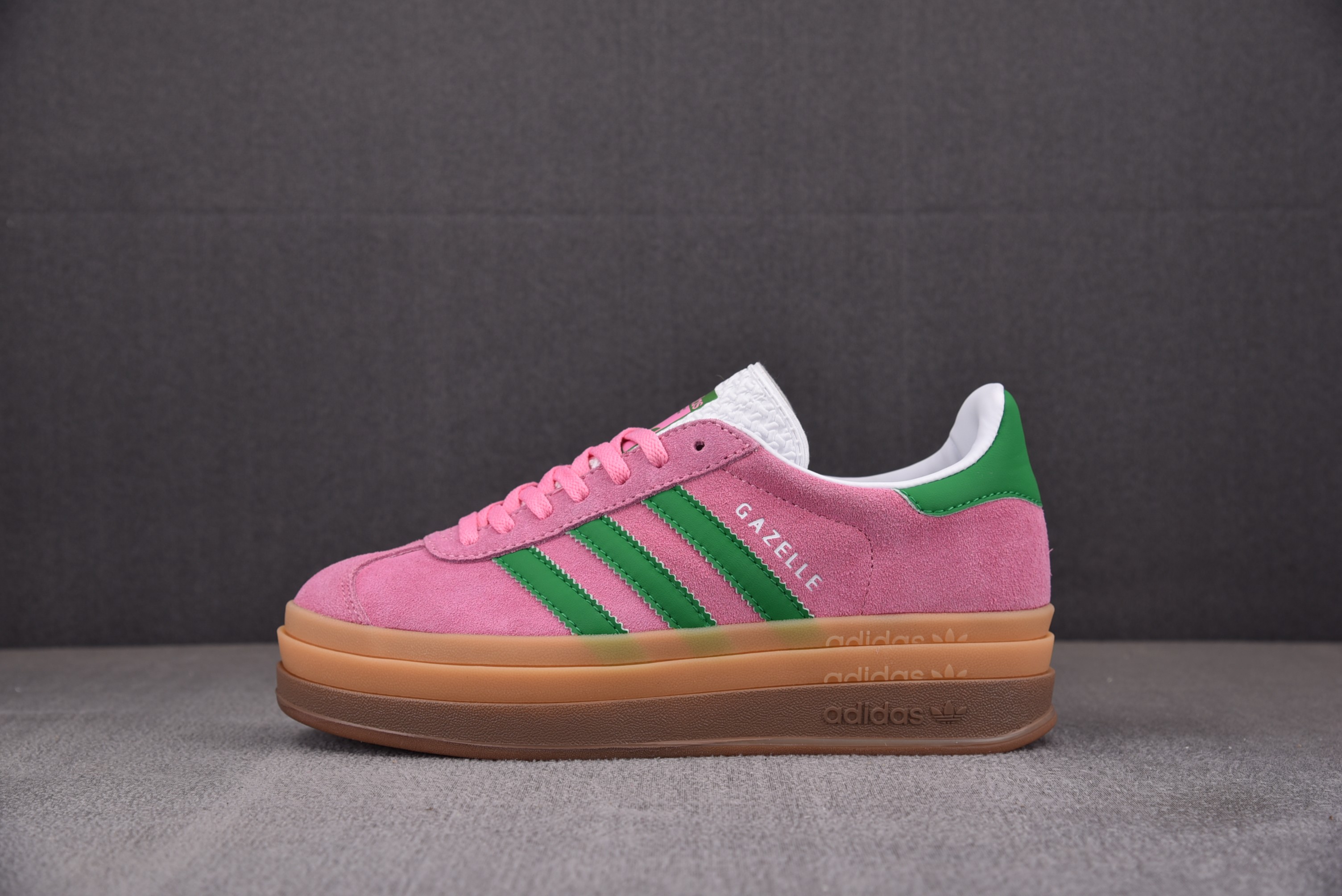 【纯原】AD Originals Gazelle BOLD 粉色 IE0420