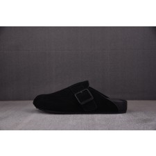 【BQ】Balenciaga x Birkenstock 平底穆勒鞋 黑色