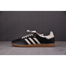 【TOP】WALES BONNER x AD Originals Samba Pony Tonal 黑色 IE0580