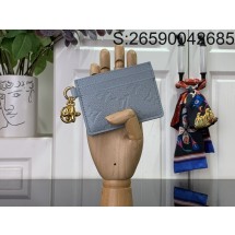 [88factory] 루이비통 LV 참 카드 지갑 블루 M83585 10.2*7.3*0.3cm