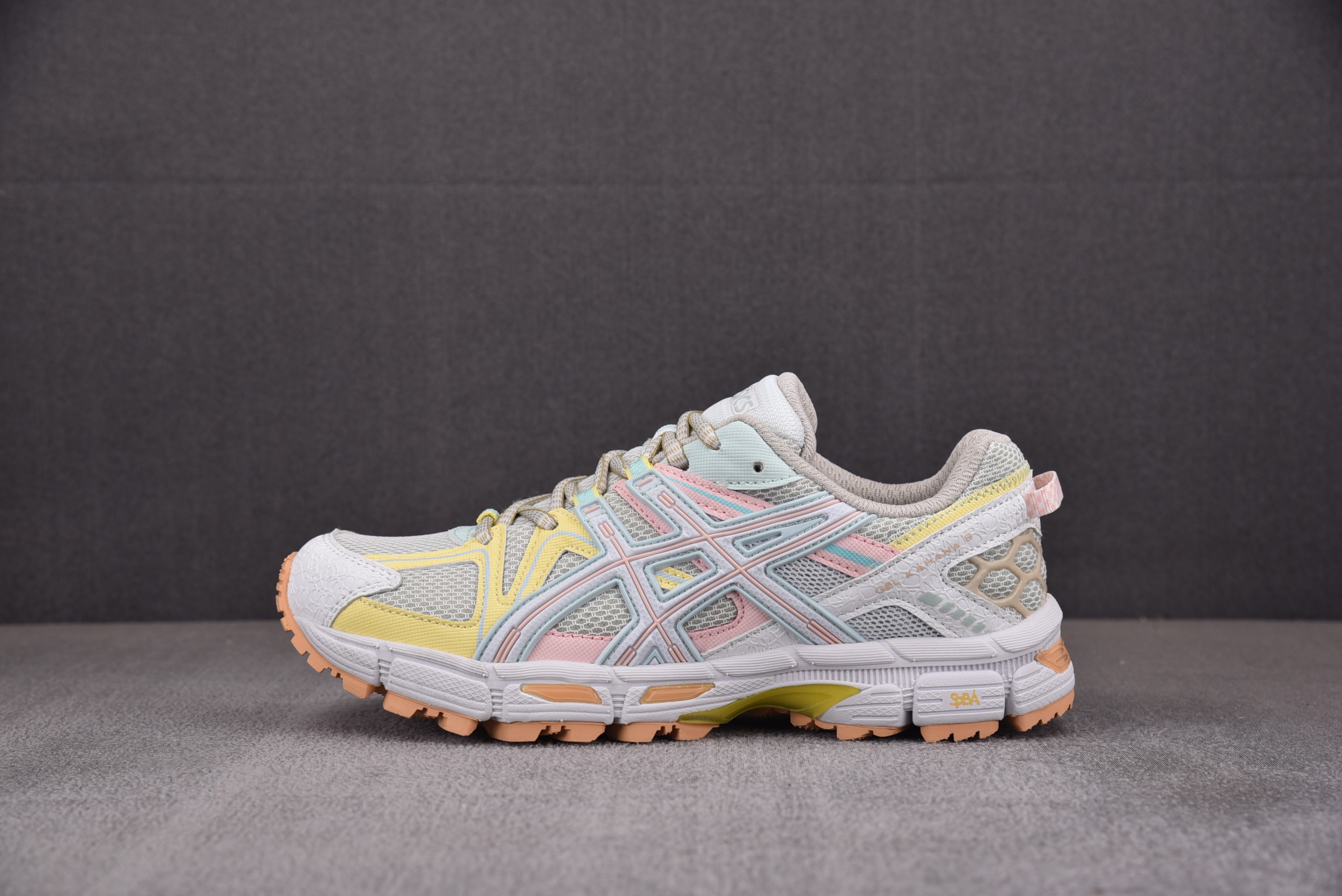 Asics Gel-Kahana 8 浅蓝灰黄 1012A978-020