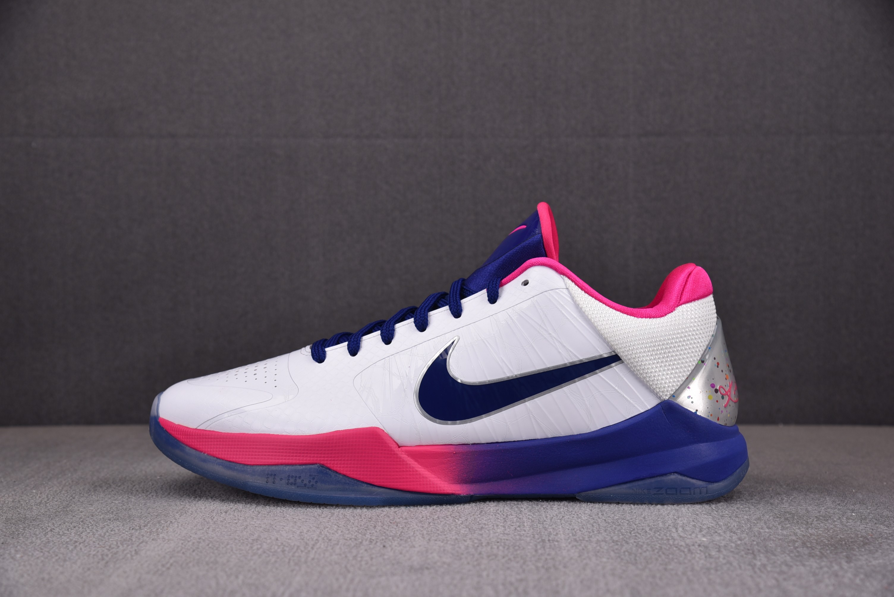 【H12】NK Zoom Kobe 5 粉紫 CW2210-100