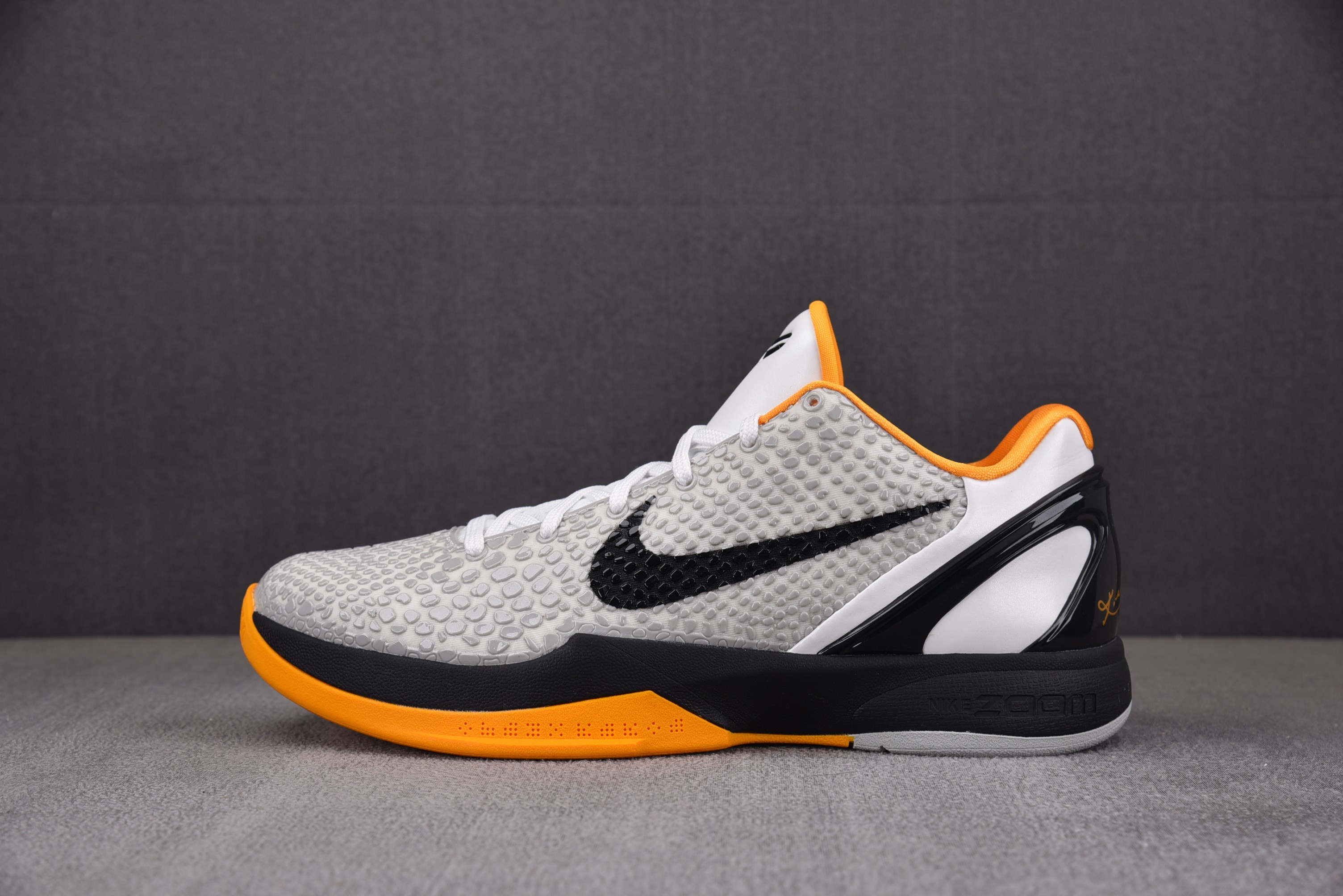 【H12】Nk Kobe 6 Protro“White Del Sol”蛋白黄 季后赛 2021复刻 CW2190-100