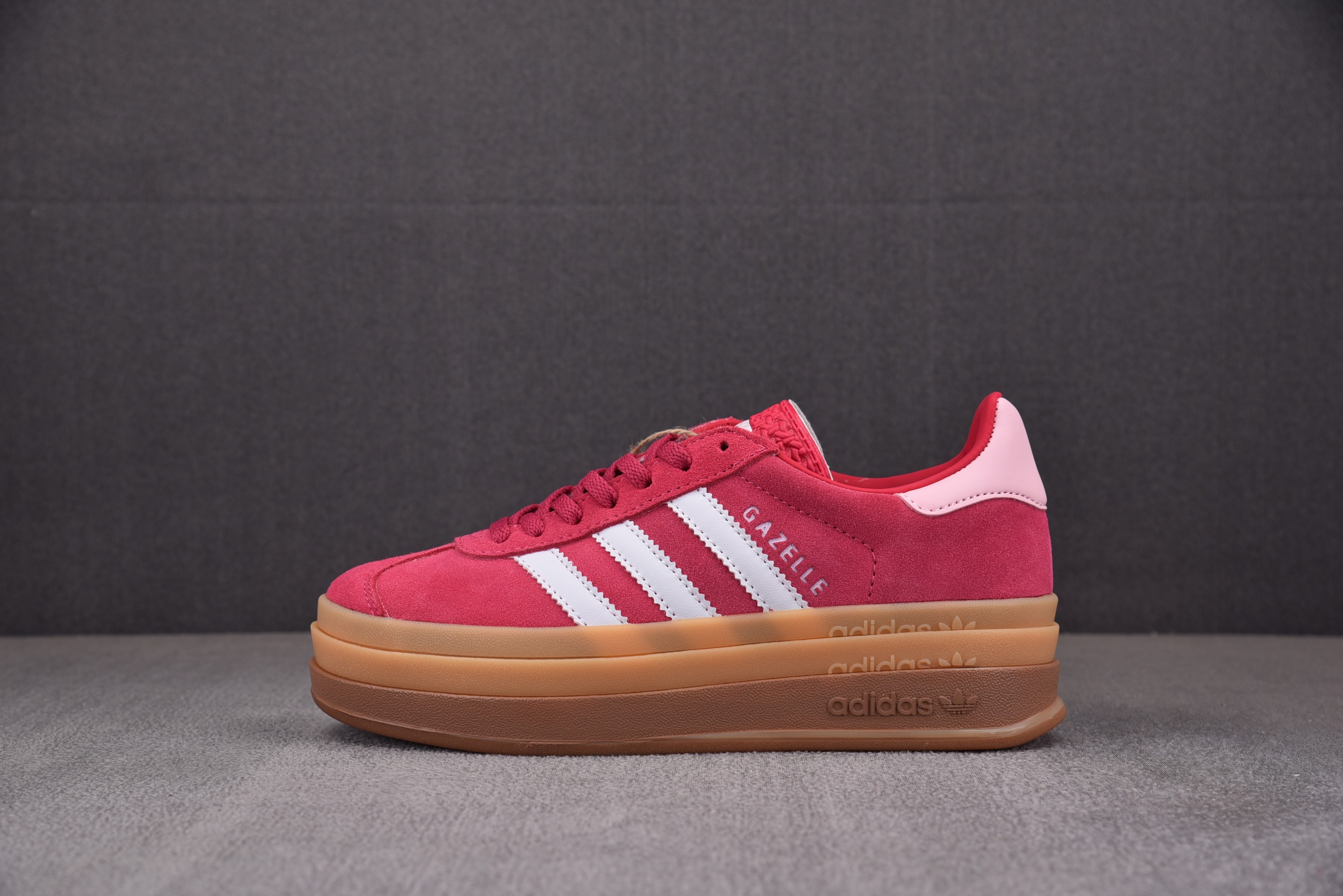 【纯原】AD Originals Gazelle BOLD 红白 ID6997