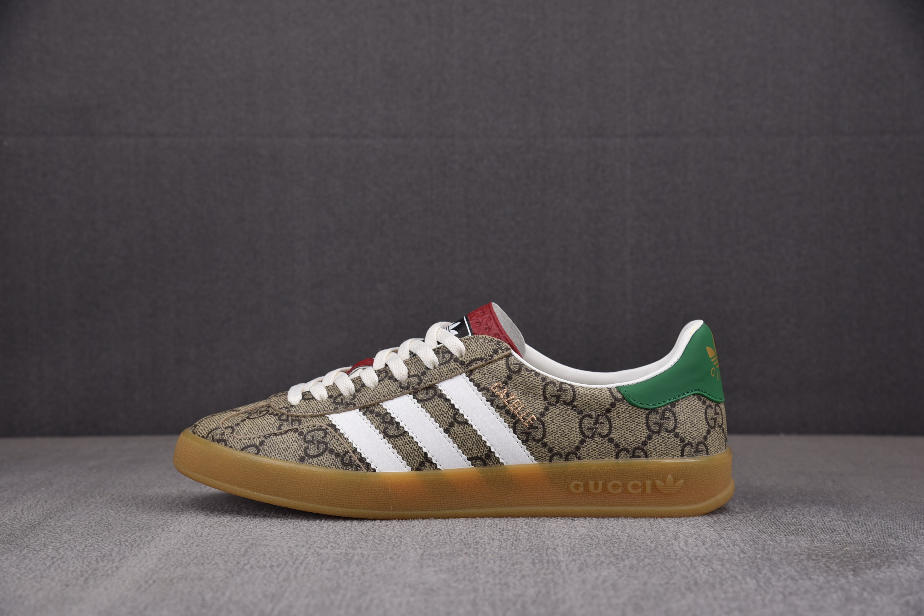 【NEW R】Adidas x Gucci Gazelle 乌木色