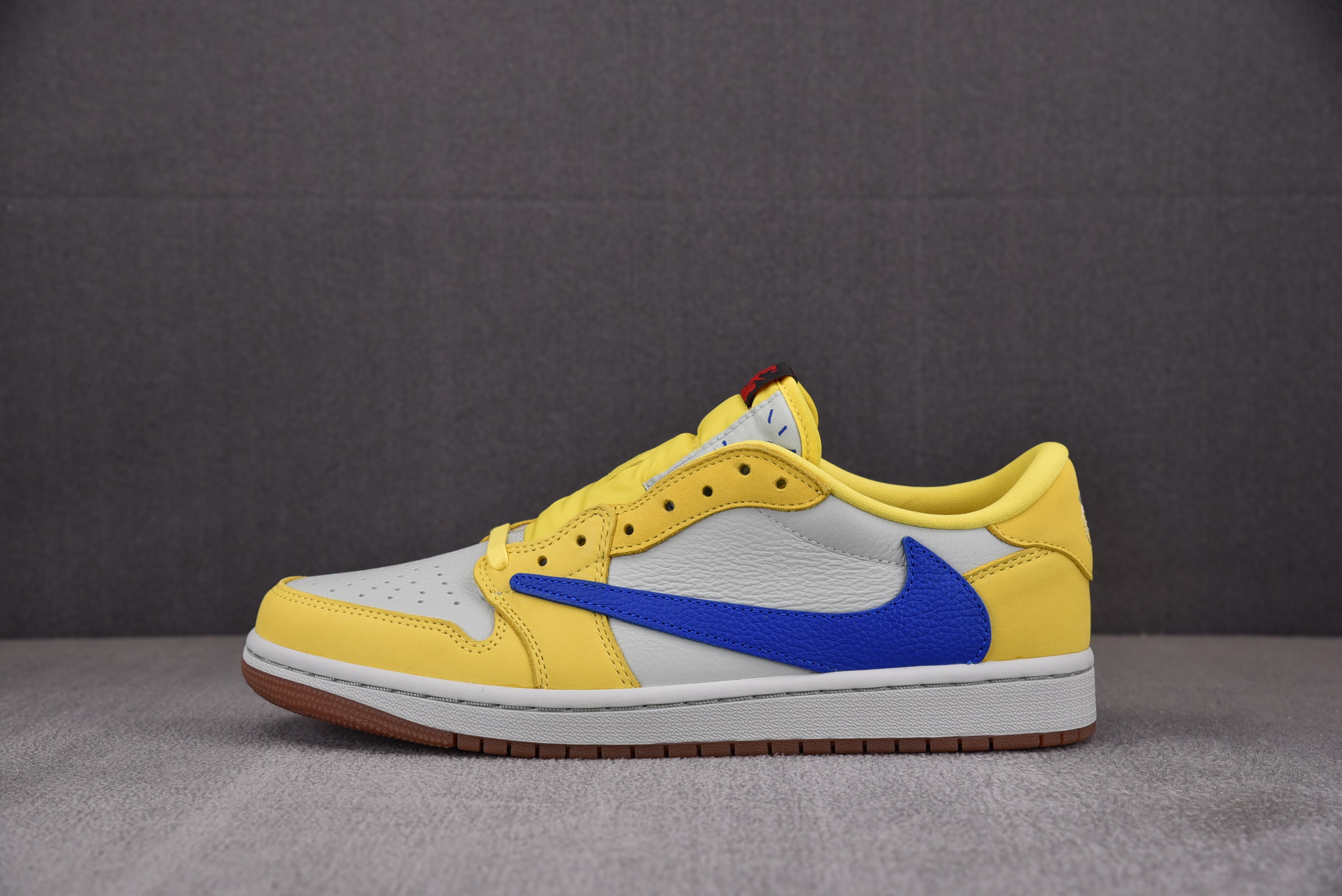 【GT】WMNS Travis Scott x Air Jordan AJ 1 Low“Canary”金丝雀 淡黄色 DZ4137-700