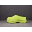 Adidas Originals AdiFOM Stan Smith Mule 穆勒拖鞋 荧光绿 IE7050