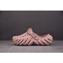 【祼鞋】Crocs EVA 卡骆驰 一脚蹬 沙滩凉鞋 粉色