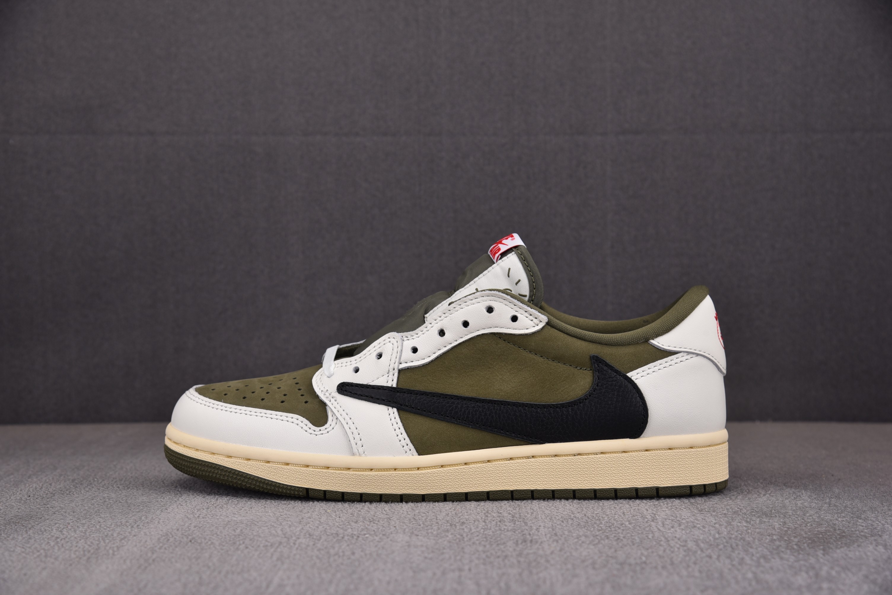 【LJR】Travis Scott x Air Jordan 1 Low OG“Medium Olive”米绿 DM7866-200