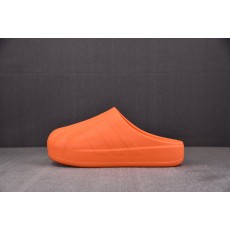 Adidas Originals AdiFOM Superstar EVA包头拖鞋 橙色 IE0756