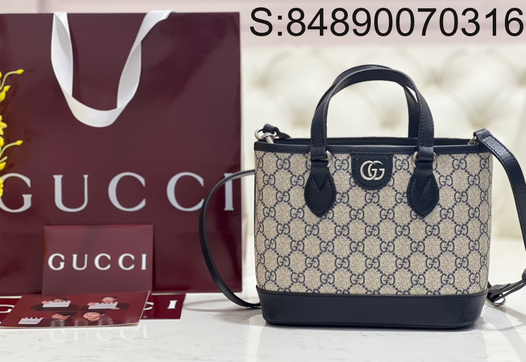 [JHL] 구찌 오피디아 미니 토트백 811716 20*18*10cm 블랙 Gucci