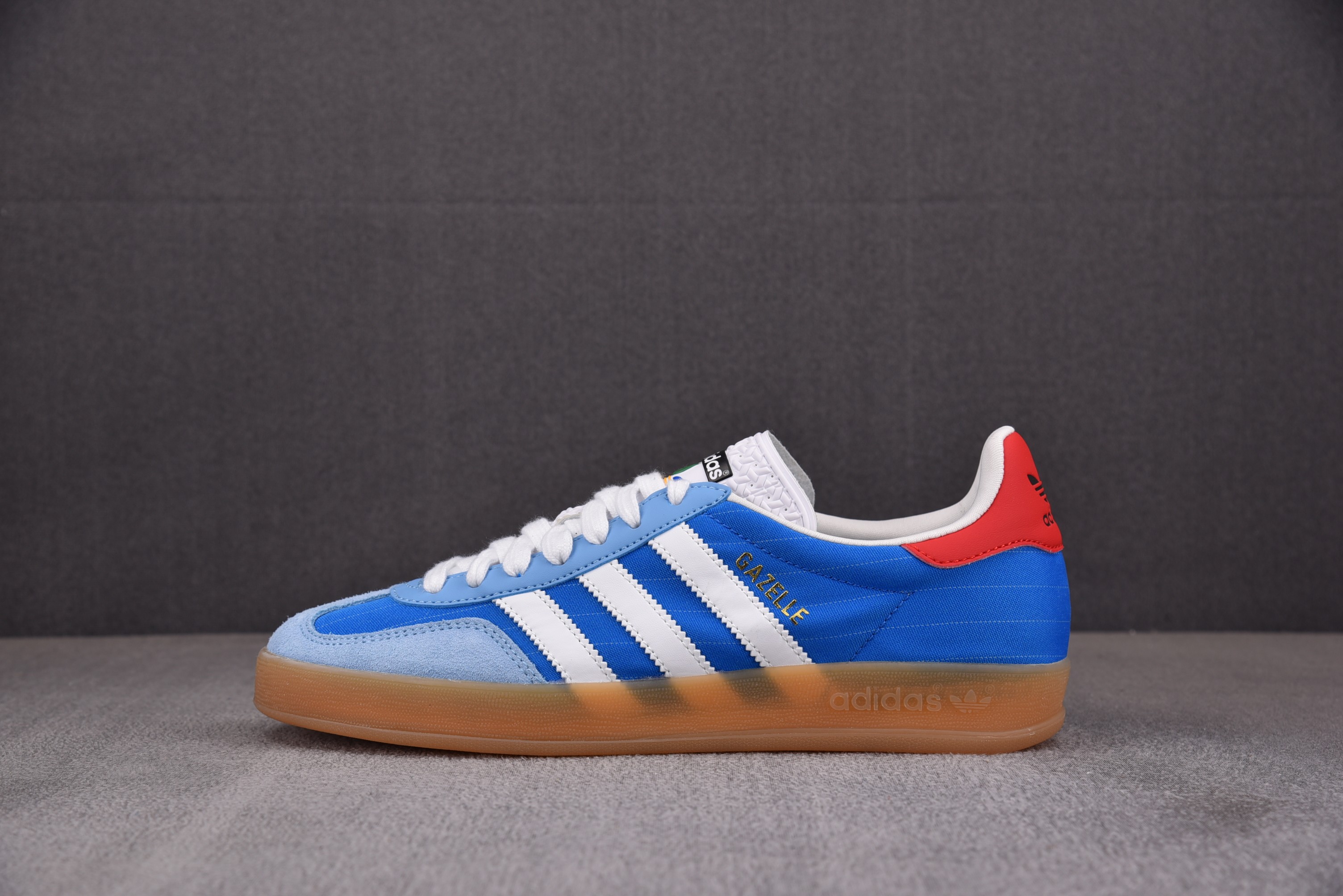 【纯原】AD Originals Gazelle Indoor 蓝色 IF9643